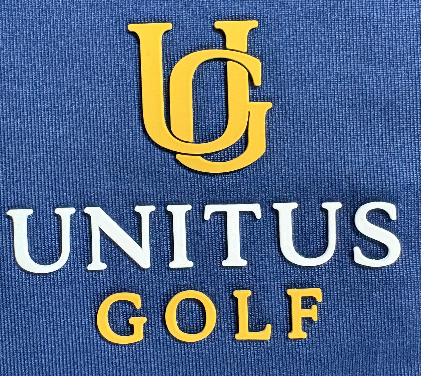 UNITUS GOLF Core Polo – Navy Stripe